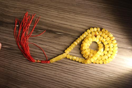 99 amber beads Klingrady story tires bead size 9*6.5 for weight 41 grams