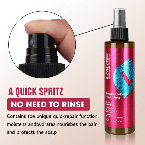 Hydrating hair spray from Ecolchi Organic contains...
