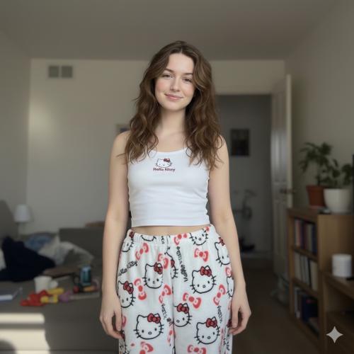 طقم هيلوكيتي ابيض