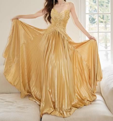 فستان gold