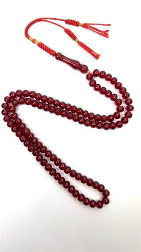 مسباح زعفراني 99 خرزه