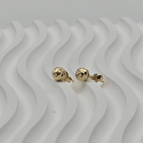 حلق إيطالي ذهب عيار 18 موديل 6923 A