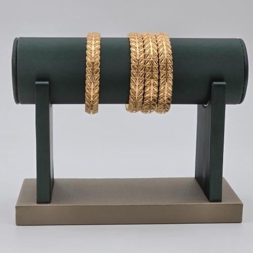 بناجر ذهب عيار 21 دقه بحريني موديل 475012 B