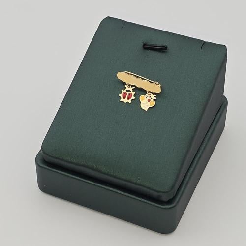 مشبك إيطالي ذهب عيار 18 موديل 10733 A