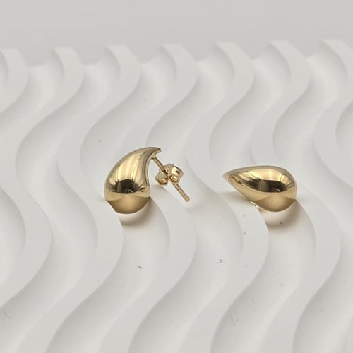 حلق إيطالي ذهب عيار 18 موديل 6623 A