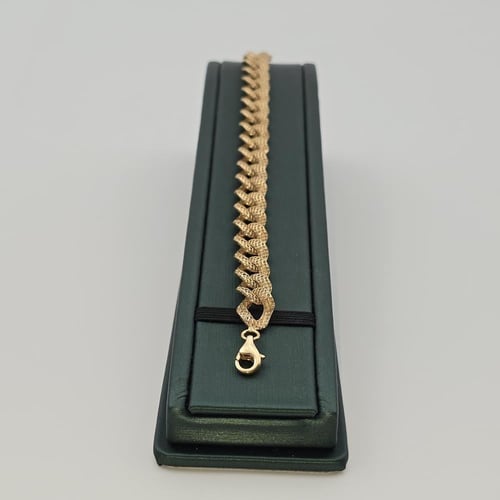 انسيال إيطالي ذهب عيار 18 دقة الجنزير موديل 12043...