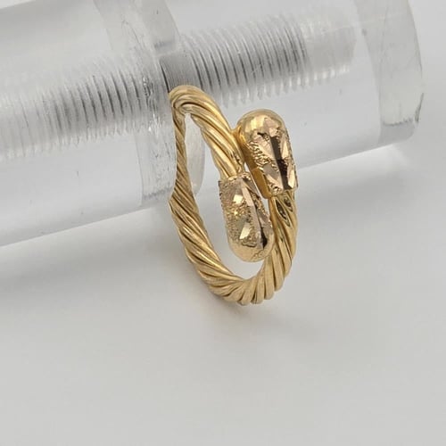 خاتم ذهب عيار 21 موديل 24710 B