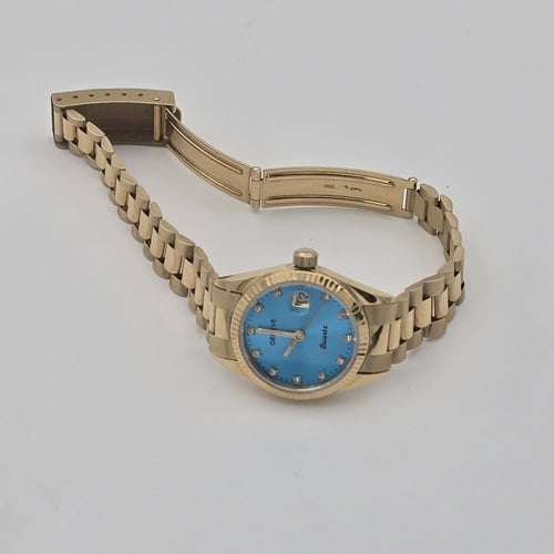 ساعه ذهب عيار 18 موديل 25146 B