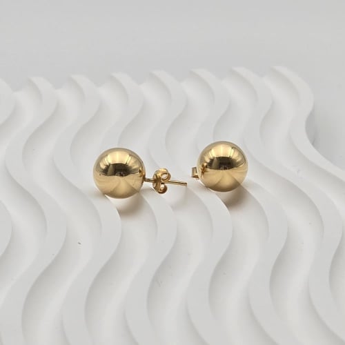 حلق إيطالي ذهب عيار 18 موديل 7423 A