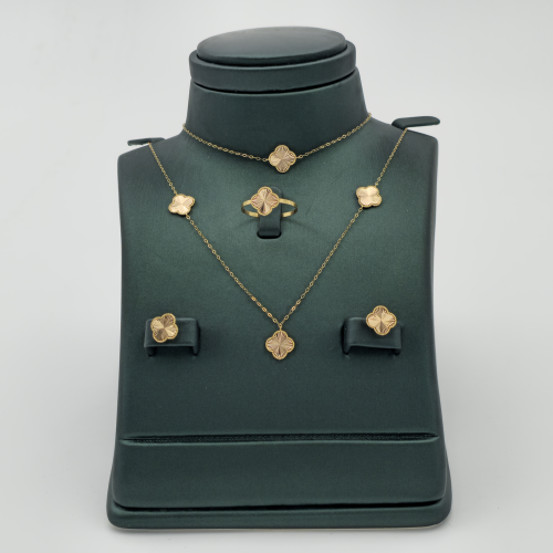 طقم ذهب عيار 21 موديل 34280 F