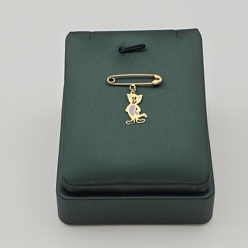 مشبك إيطالي ذهب عيار 18 موديل 10933 A