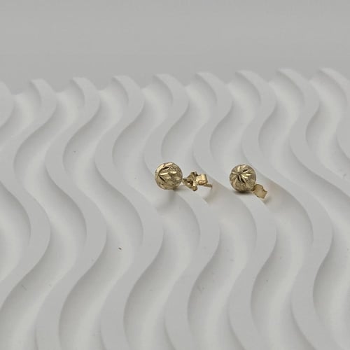 حلق إيطالي ذهب عيار 18 موديل 6823 A