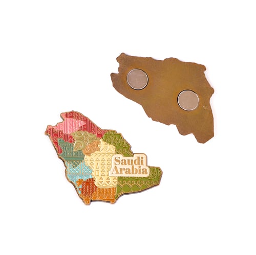 مغناطيس - خريطة المملكة