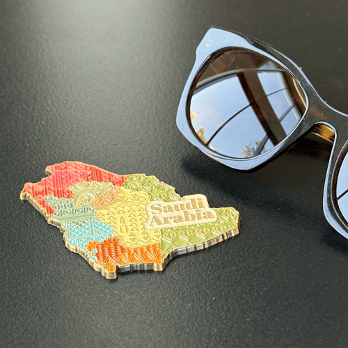 مغناطيس - خريطة المملكة