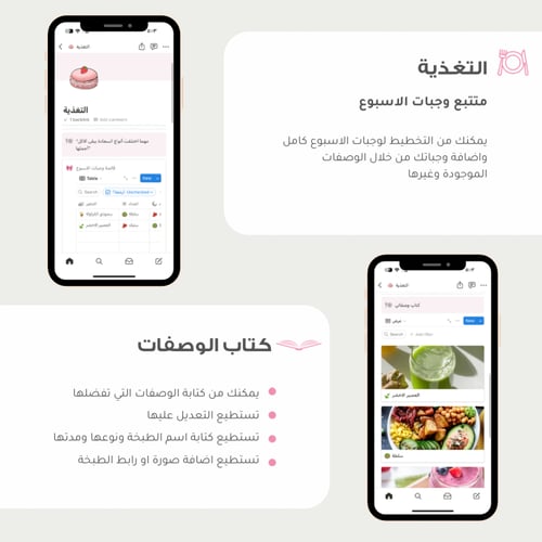 قلو آب العيد Eid Glowup | قالب Notion