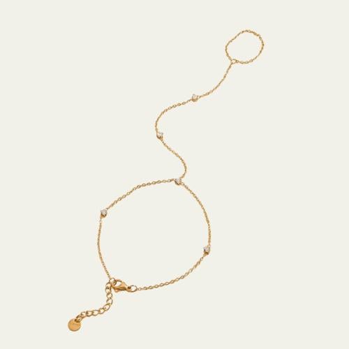 [B033] سلسلة يد (كف) مزينة بالزركون