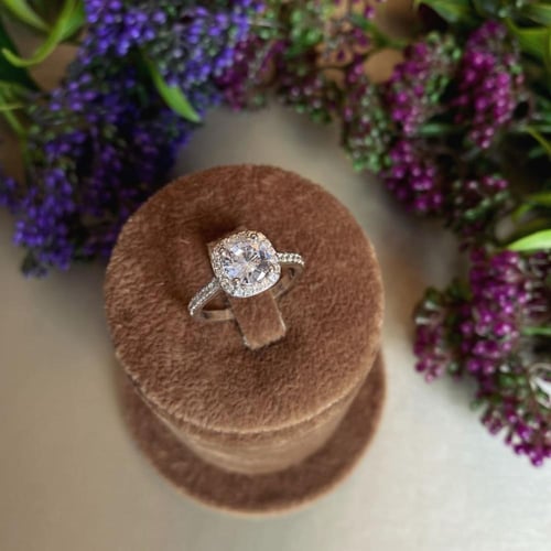 [R006] خاتم لون فضي