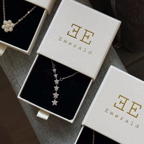 [N028] سلسال نجوم من الفضة الخالصة