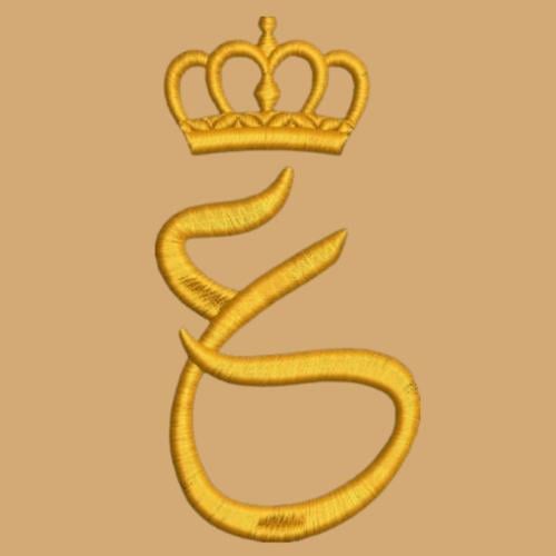 تصميم حرف العين 5*10 سم