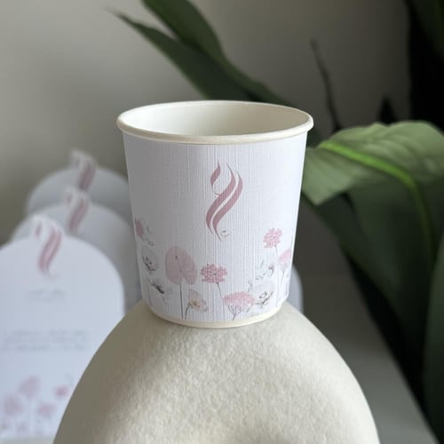 كوب قهوة ورقي صغير