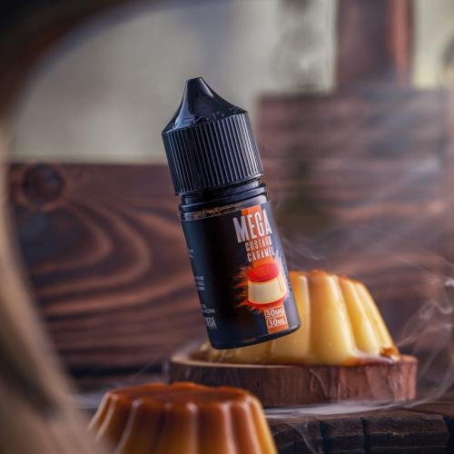ميقا كاسترد كراميل 30 مل - Custard Caramel By Mega...