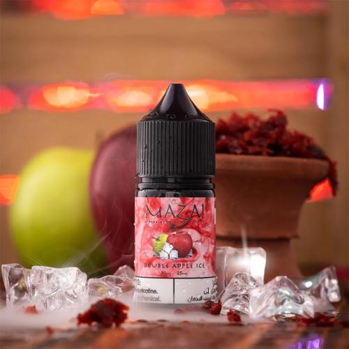 مزاج تفاحتين ايس 30 مل - Double Apple Ice By Mazaj...