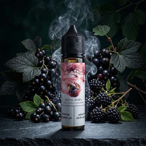 مزاج توت اسود 60 مل - Black Berry By Mazaj 60ml