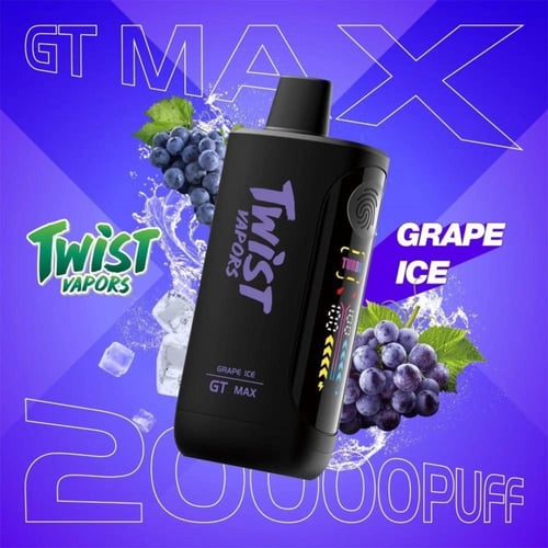 توست جي تي ماكس 20000 - Twist Vapor Gt Max 20mg