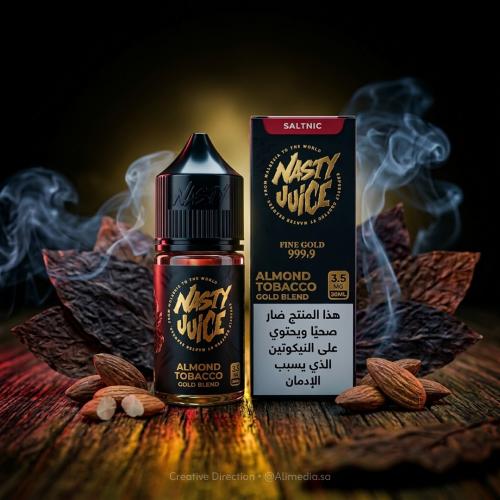 ناستي لوز توباكو 30 مل - Almond Tobacco By Nasty 3...