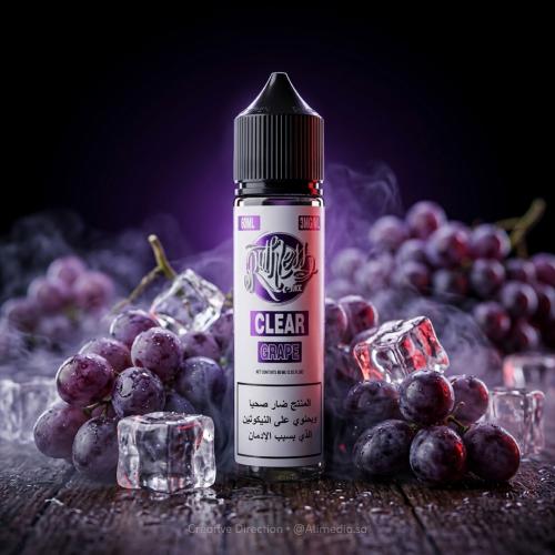 روثلس كلير عنب ايس 60 مل - Clear Grape Ice By Ruth...