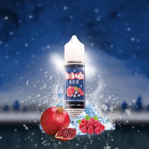 بومب رمان توت ايس 60 مل - Pomegranate Raspberry Ic...