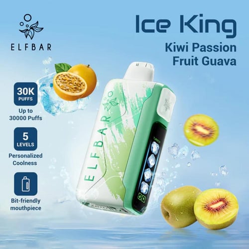 الف بار ايس كينق 30000 - Elfbar Ice King 20mg