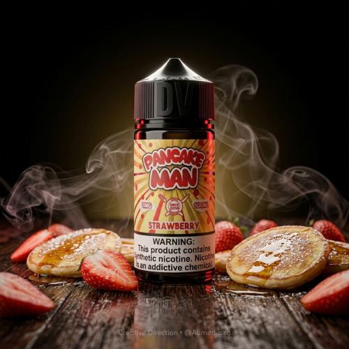 بان كيك مان فراولة 100 مل - Strawberry By Pancake...