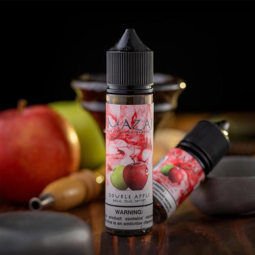 مزاج تفاحتين 60 مل - Double Apple By Mazaj 60ml