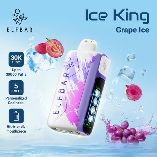 الف بار ايس كينق 30000 - Elfbar Ice King 20mg