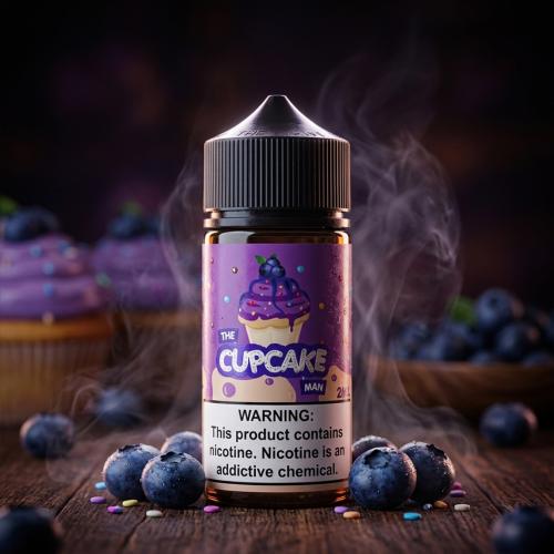 ذا كب كيك مان توت ازرق 100 مل - The Cupcake Man Bl...