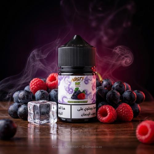 ناستي ماكس عنب توت 60 مل - Grape Raspberry By Nast...