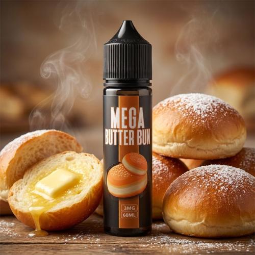 ميقا كعكة الزبدة 60 مل - Butter Bun By Mega 60ml