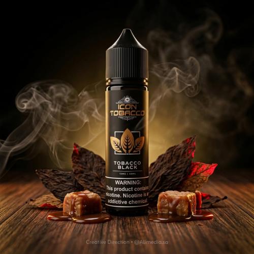 ايكون توباكو بلاك 60 مل - Icon Tobacco Black 60ml