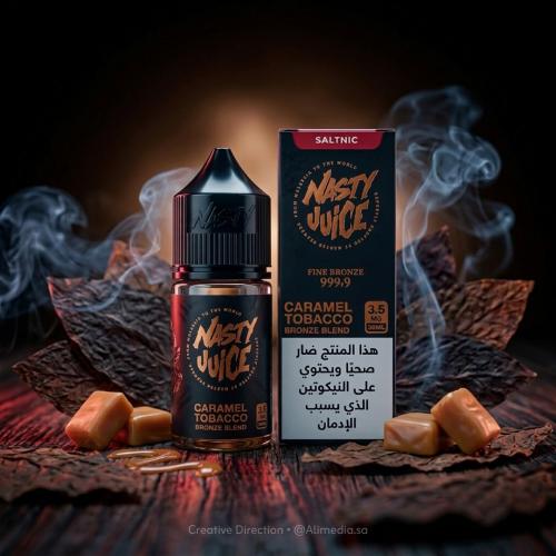 ناستي كراميل توباكو 30 مل - Caramel Tobacco By Nas...