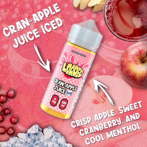 لوديد تفاح كرز ايس 120 مل - Cran Apple Juice Ice B...