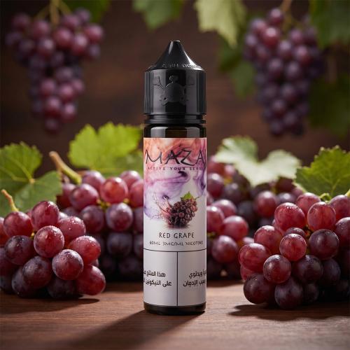 مزاج عنب احمر 60 مل - Red Grape By Mazaj 60ml