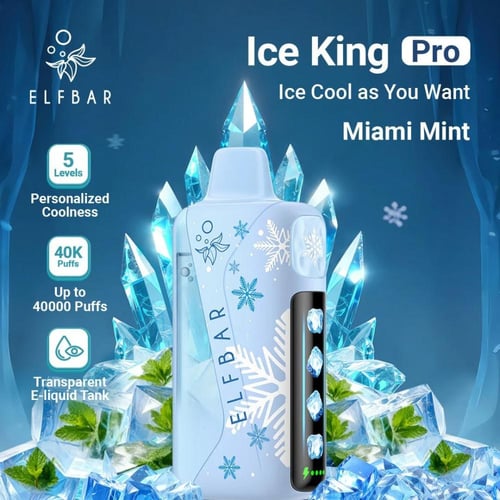 الف بار ايس كينق برو 40000 - Elfbar Ice King Pro 2...