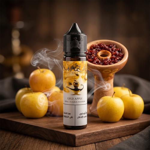 مزاج تفاح ذهبي 60 مل - Gold Apple By Mazaj 60ml