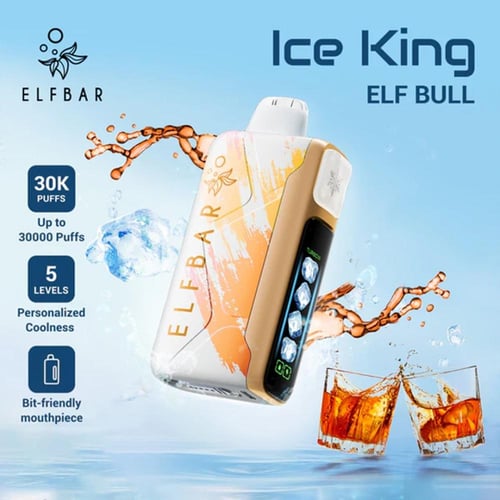 الف بار ايس كينق 30000 - Elfbar Ice King 20mg