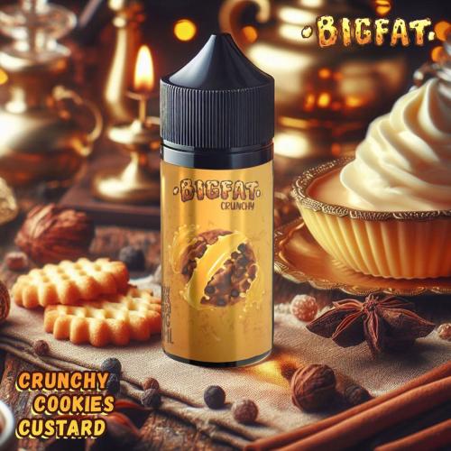 بيق فات كرانشي كوكيز كاسترد 100 مل - Bigfat Crunch...