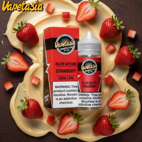 كيلر كاسترد فراولة 100 مل - Killer Kustard Strawbe...