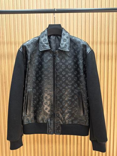 جاكيت لويس فيتون المنقوش الفاخر (Louis Vuitton Monogram Embossed Jacket)
