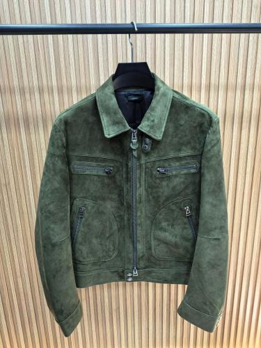 جاكيت دولتشي آند غابانا الشمواه الفاخر (Dolce & Gabbana Suede Jacket)