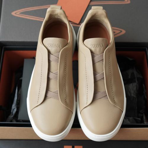 حذاء Zegna Triple Stitch الرياضي الفاخر